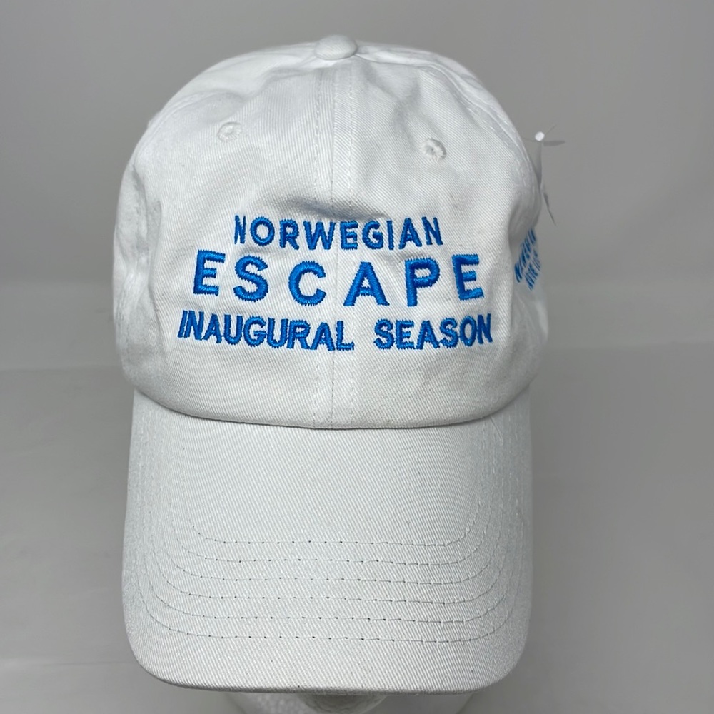NWT Unisex Norwegian Escape Inaugural Season Cruise Ship Hat